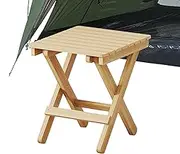 Folding Stool - Folding Step Stool | Heavy Duty Folding Footrest Lightweight Portable Stool for Outdoor Hiking Camping Practical Travel Seat for Adventure
