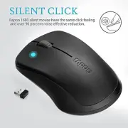RAPOO 1680 Wireless Mouse, 2.4G Silent Mouse Ergonomic1000 DPI FAST DELIVERY AU
