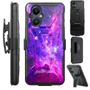 V Holster For OnePlus Nord N20 5G Phone Case kickstand Cover PURPLE UNIVERSE