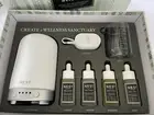 NEW NEST New York WELLNESS DELUXE SET Ultrasonic Misting Home Diffuser 4 Scents