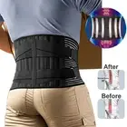 Lower Back Brace Lumbar Support Band Waist Belt for Men Women Pain Relief Keep