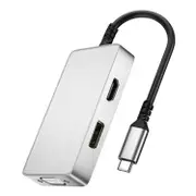ULT-unite 5 in 1 USB-C / Type-C to 3.5mm Audio + VGA + DP + HDMI + PD Port Multifunctional HUB Adapter