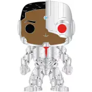 Iconic Characters Funko Pop! Pin DC Cyborg Enamel Pin Perfect Accessory New