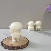3 Different Spaceman Shape Silicone Molds for Making Resin Casting Molds
