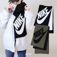 在飛比找蝦皮商城優惠-NIKE SPORT SCARF 黑白 墨綠 字勾大LOGO