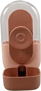 DECOMELODY Pet Feeder Dispenser for Cats Dogs Automatic Waterer Hanging Water Fountain Safe Material Simple Design Easy to Install