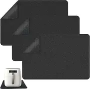Advantez Heat Resistant Mat for Air Fryer With Sliding Function, 3 Pcs Kitchen Countertop Protector for Stand Mixer, Coffee Maker, Microwave, Steamer