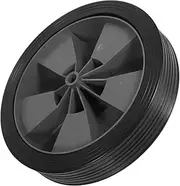 Abaodam Wheelbarrow Wheel Wheelbarrow Tires Countertop Appliance Rollers Rotating Wheels Swivel Wheels Heavy Duty Gas Grill Wheels Replacement Rolling Wheel Rubber Black