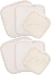 IWOWHERO Sponge Body Scrubber Bath Shower Scrubber for Dead Skin Flakes 6 Pcs Set