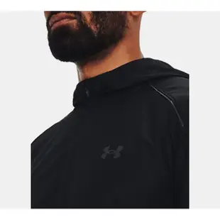 【UNDER ARMOUR】UA 男 Storm 防風連帽外套 黑(1376795-001)