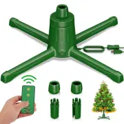 HOPOCO 2024 Upgrade Rotating Christmas Tree Stand for 6ft 7.5ft 9ft Artificia...