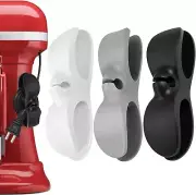 10pc Kitchen Appliance Cord Winder Cord Organizers, Black Cord Holder Cord.