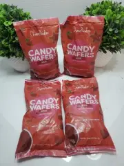 4 -Choco Maker Candy Wafers RED Vanilla Melt Mold Dip Drizzle Pops 12 oz. New