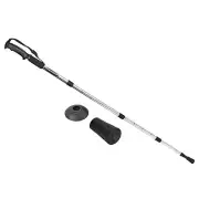 Trekking Poles, Collapsible Hiking Pole 21-43 Inch Telescopic Folding Silver