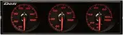 Defi DF14404 Nippon Seiki Meter [DIN-Gauge] Red Pointer/Black Dial/Red Lighting