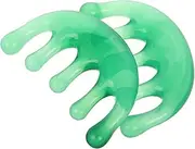OATIPHO 2pcs Handmade Scalp Massage Comb Tool for Head Relaxation Scalp Stimulation and Muscle Relief for Easing Head Fatigue