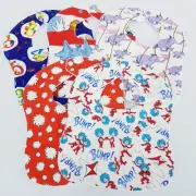 Baby Bibs Cloths 5 Pack Mixed Dr. Seuss Prints Toweling Back Handmade New