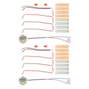 2 Sets of Fruit Battery Experiment Kit Fruit Battery Generation Toy Energy