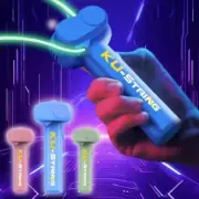 Glow-in-the-Dark Rope Thruster Rope Launcher Toy Loop Lasso Controller Rope Toys