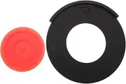 ERINGOGO Silent Drum Pad Drum Mats Drum Silencers Snare Practice Pad Drum Pad for Beginners Kick Drum Practice Pad Drum Accessories Silent Drum Heads Kick Pedal Practice Pad Rubber Black