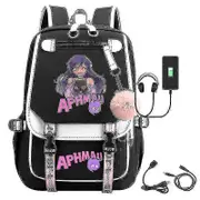 Aphmau Anime Backpack 3d Printed Cartoon Oxford Waterproof Full Ball Usb Schoolbag Boys Girls Students Large Capacity Backpack High Quality high qu...