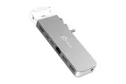 J5create JCD395 4K60 Pro USB4 Hub with MagSafe Kit - Designed for MacBook Pro 2021 2022 (USB-C to HDMI, 1x USB-C, 1xUSB-A, RJ45, 3.5mm AUX) 40Gbps