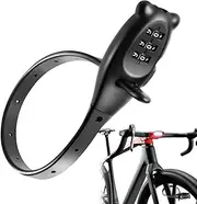 Cycle Lock,Zip Tie Cable Lock with Combination - Anti-Theft Hardware Protective Accessories for Stroller Scooters Door Skateboard Gate Cabinet