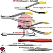 Orthodontics Setup Distal End Cutter Ligature Wire Bracket Removing Plier Seater