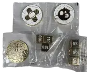 Pokemon Charizard UPC Coin Dice Metal Condition Markers Ultra Premium Collection