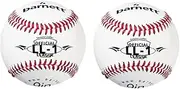 LL-1 barnett match and practice baseball ball set , size 9 white, 2pcs