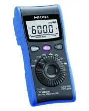 Hioki DT4222 Digital Multimeter True RMS 600V Slim Compact Tester w/ Leads Japan