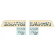 Dinky 28 Series Vans or Code 3 | Delivery van H.G. Loose Transfer/Decal