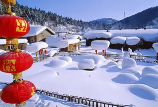 五常龍江雪谷高升客棧Snow Valley Gaosheng Inn