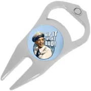 Nip It in The Bud Golf Ball Marker Divot Repair Tool Bottle Opener