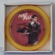 Mad Max 7" Gold novelty wall/desk clock Brand New Mel Gibson