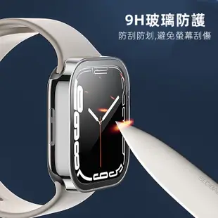 防水錶殼 iPhone iwatch 保護殼 apple watch 錶帶4 5 6 7 8 SE 防水保護殼 錶帶