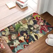 Anime Kitchen Carpet Ryuko Matoi Poster Mat Welcome Doormat Home Decoration Rug