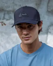 [Quiksilver] Quiksilver Men's Amped Up Cap in True Black Size Small/Medium S/M True Black