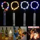 20 LED Wine Bottle Fairy String Light Battery Cork Light Christmas Wedding Party