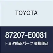Toyota Genuine Parts Vacuum Pipe Coaster Model Number 87207-E0081