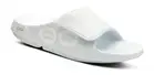 Oofos Men's OOahh Sport Flex Sandal - White New NWT White Mens 12 Comfy Recovery