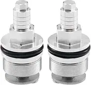 for YA&MAHA RD400E SR400 SR500 Motorcycle Shock Absorber Screw Cap Preload Adjusters Fork Bolts Preload Fork Bolts