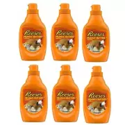 902097 6 x 198g BOTTLE REESES PEANUT BUTTER FLAVOURED TOPPING SYRUP