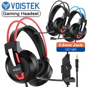 Gaming Headset 3.5mm with Microphone Stereo Headphone for PS3 PS4 Xbox Switch