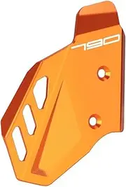 Modeer Motorcycle Rear Brake Cylinder Guard Cover Compatible with K.T.M 790 Adventure/R 2019 2020 2021 2022 2023 2024 2025 CNC Accessories (Orange)