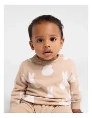 [Peter Rabbit] Knit Jumper in Grey