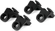 KANGYEBAIHUODIAN Fit for 4 Pcs Car Engine Cooling Fan Mounting Feet Air Conditioning Electronic Fan Mounting Feet Kit