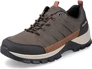 [Rieker] Men's B6812 Trekking Low Shoes, Brown