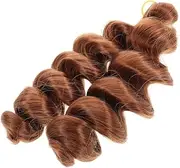 Gatuida Braided Curly Hair Extension for Women Lightweight Synthetic Wig for Versatile Styling for Weddings Parties and Daily Wear Natural Appearance Easy Maintenance