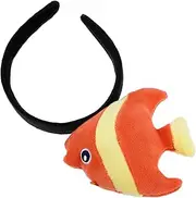 [Totority] Charming Tropical Fish Headband for Adults Boys and Girls Stylish Ocean Theme Headband Cute Cartoon Fish Design for Party Costumes